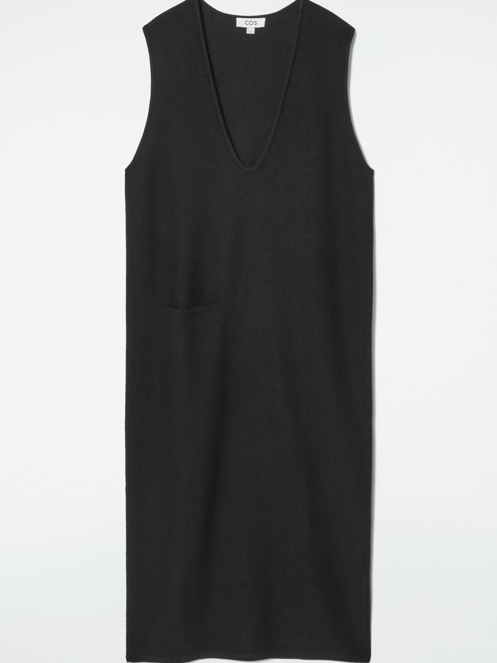 COS Boiled-wool Midi Dress